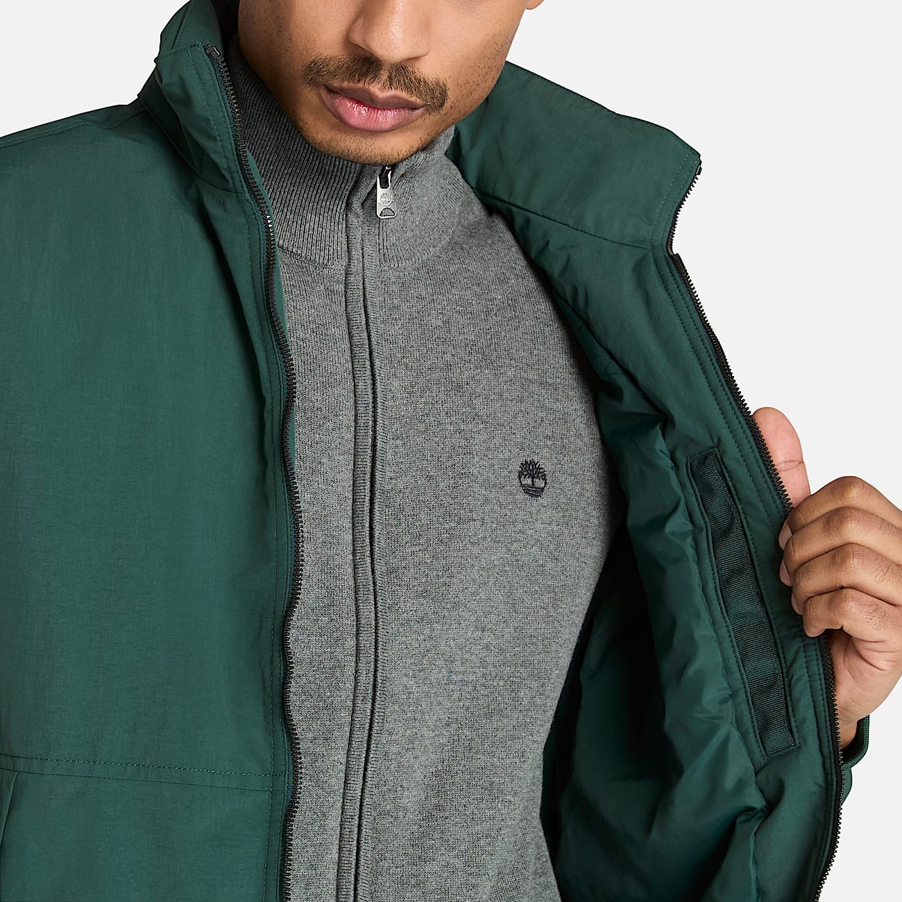 TIMBERLAND BOMBE JACKET  - EMERALD