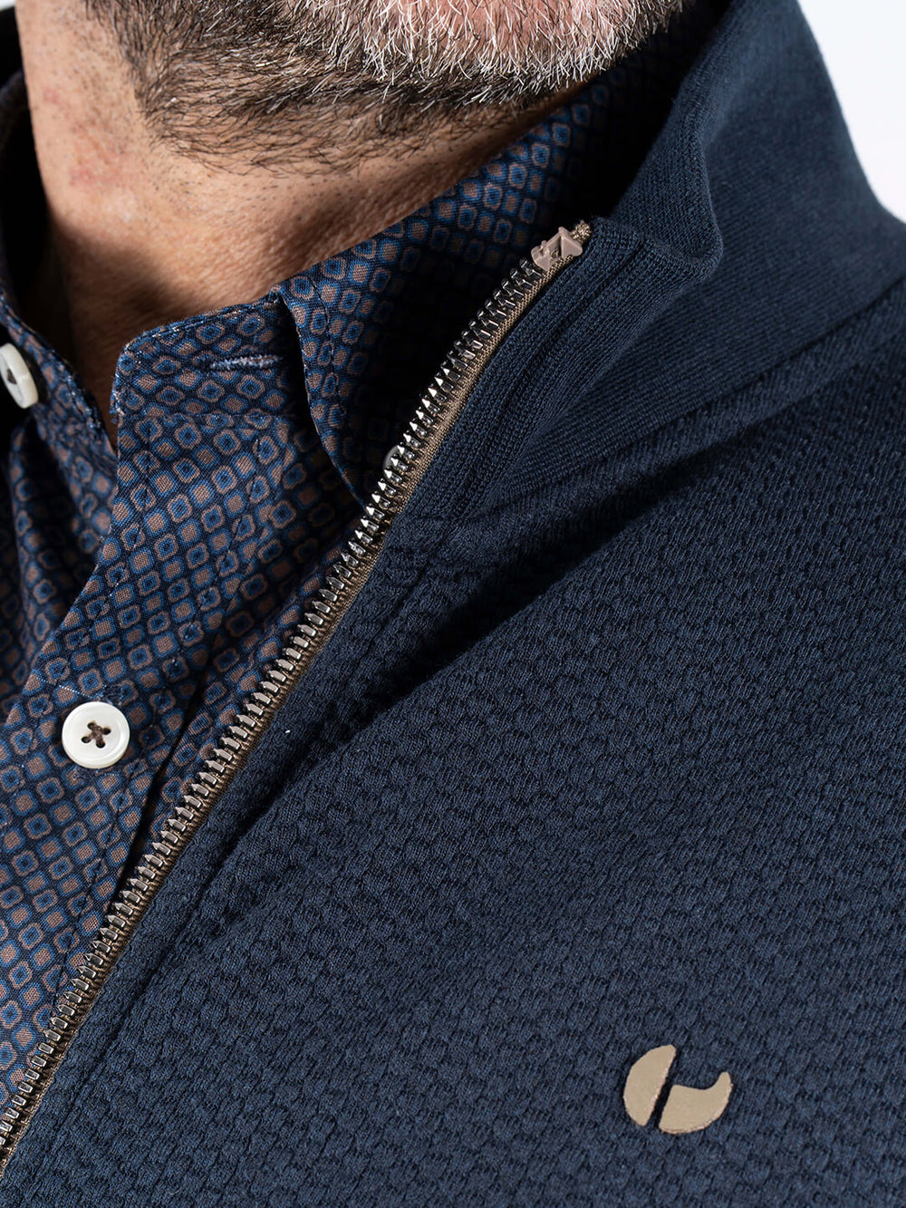 PRE END ALF FULL ZIP - NAVY