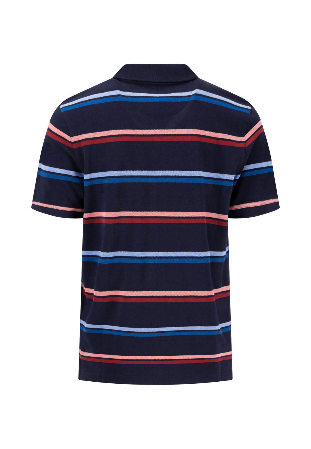 FYNCH HATTON STRIPE POLOSHIRT (1503 1704/685) - NAVY