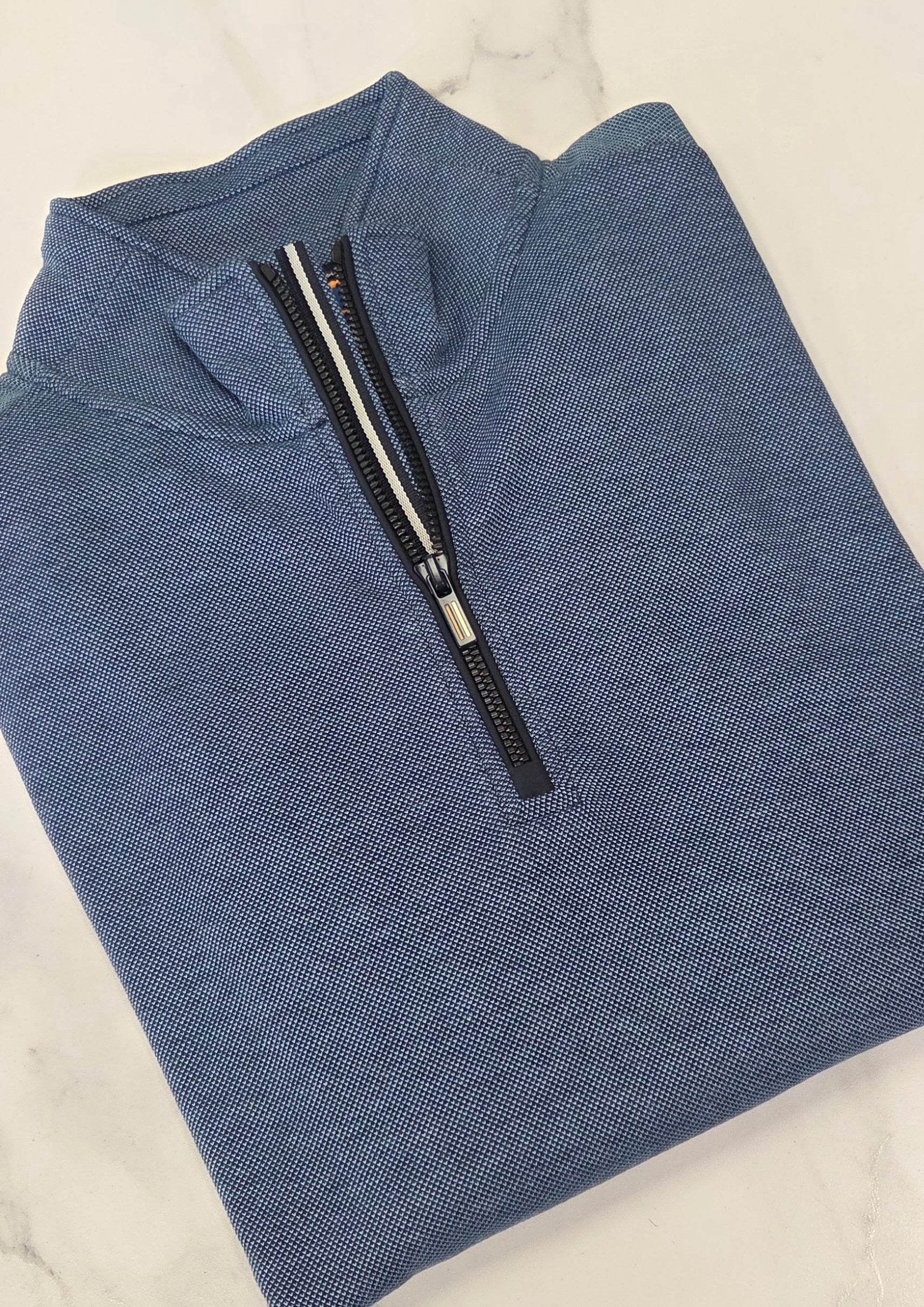 BAILEYS 1/4 ZIP SWEATSHIRT  - BLUE NAVY