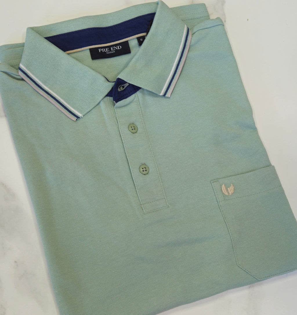 PRE END VERONA POLOSHIRT - MINT GREEN