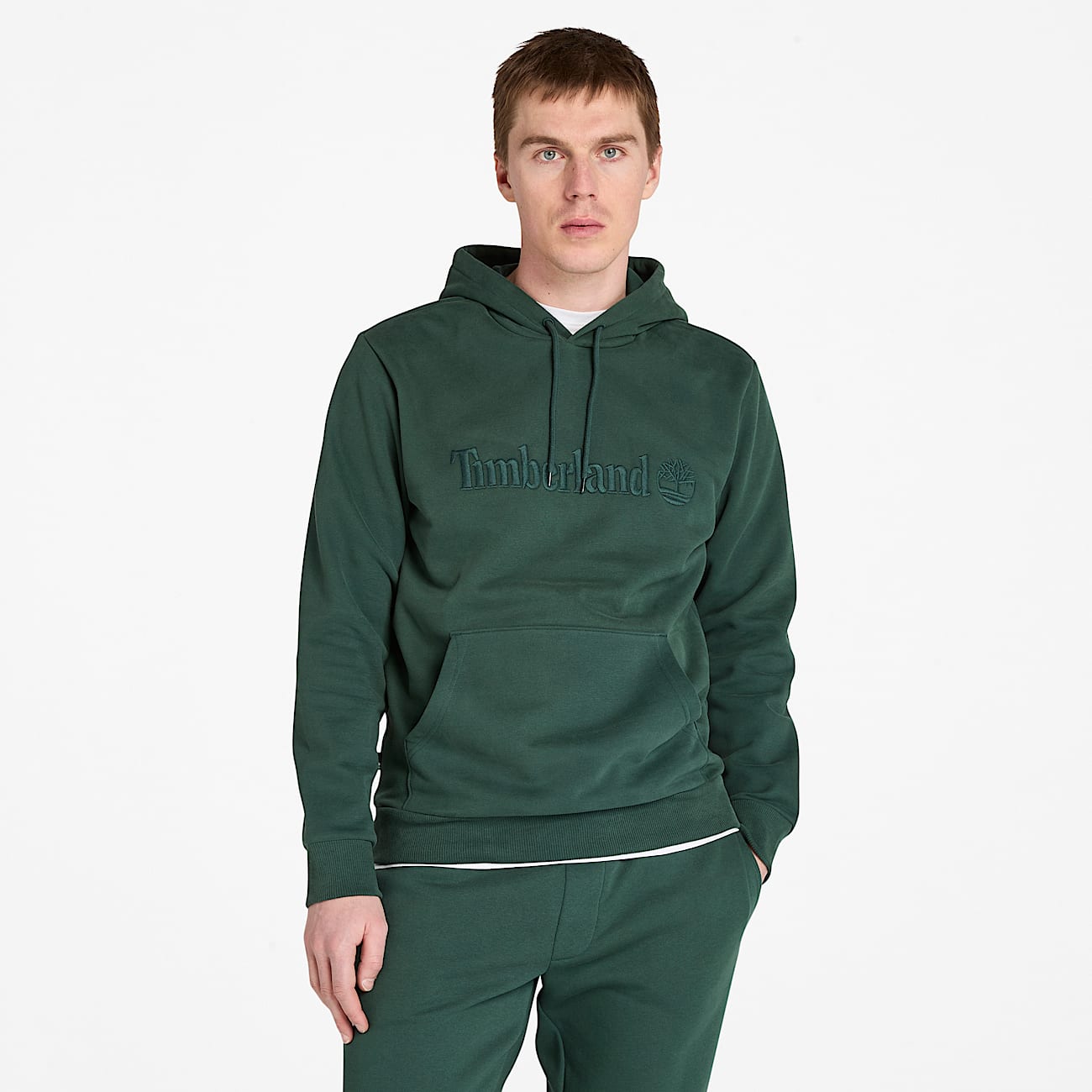 TIMBERLAND HAMP HOODIE - EMERALD