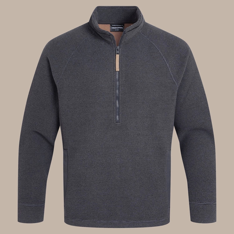 CRAGHOPPERS STEEPLE 1/2 ZIP - SLATE GREY