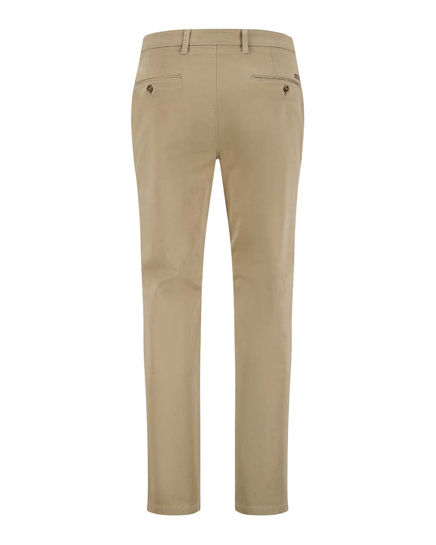 GARDEUR BENITO SLIM CHINO TROUSER (411363/1018) - BEIGE