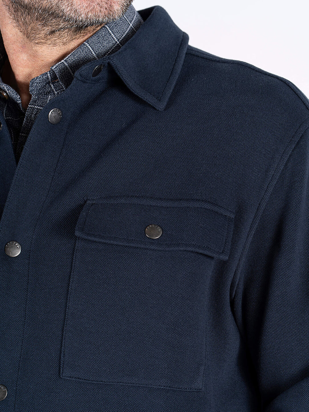 PRE END JESTER OVERSHIRT - NAVY