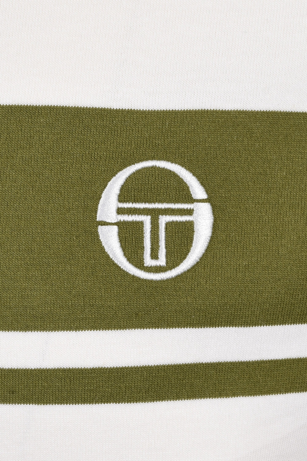 SERGIO TACCHINI MASTER T-SHIRT  - CREAM/KHAKI