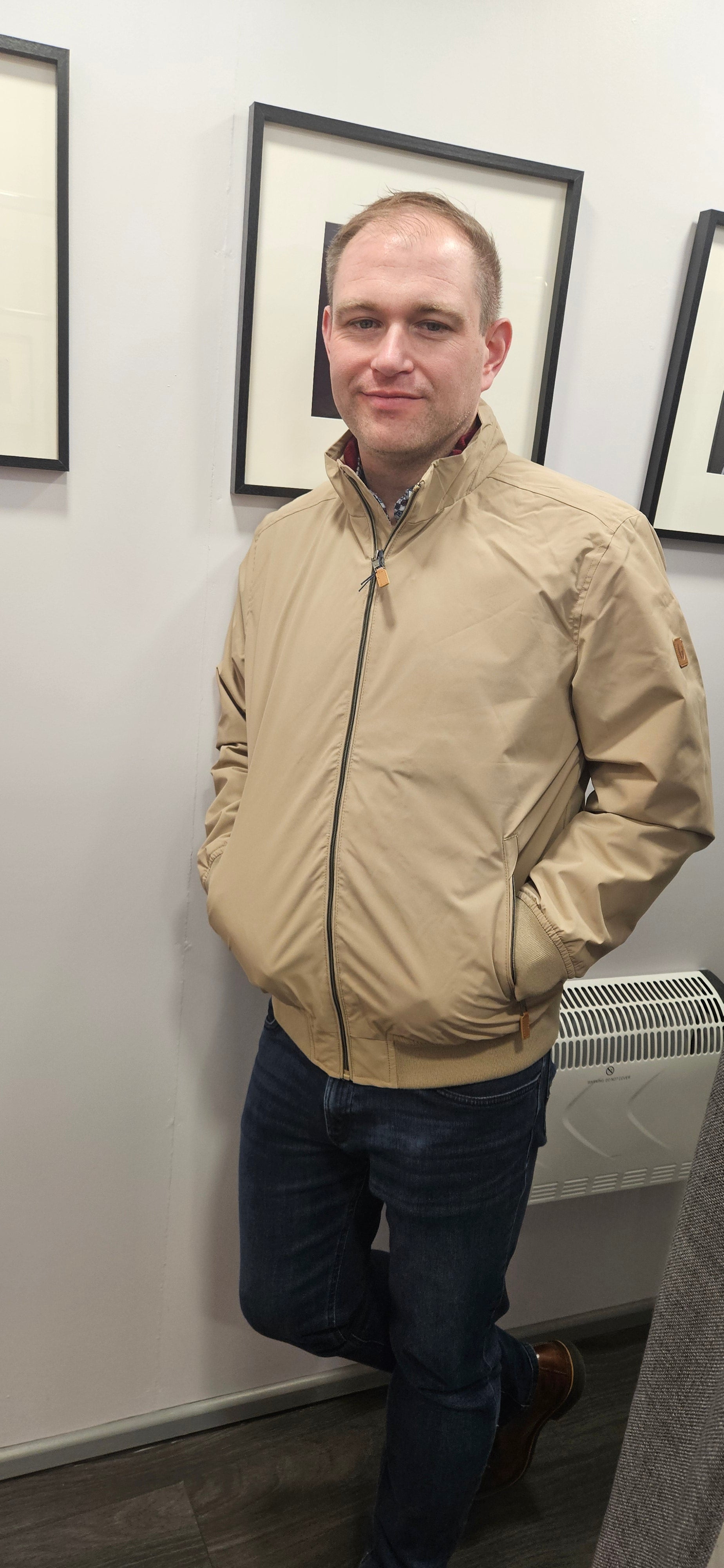 PRE END MALROY JACKET - STONE