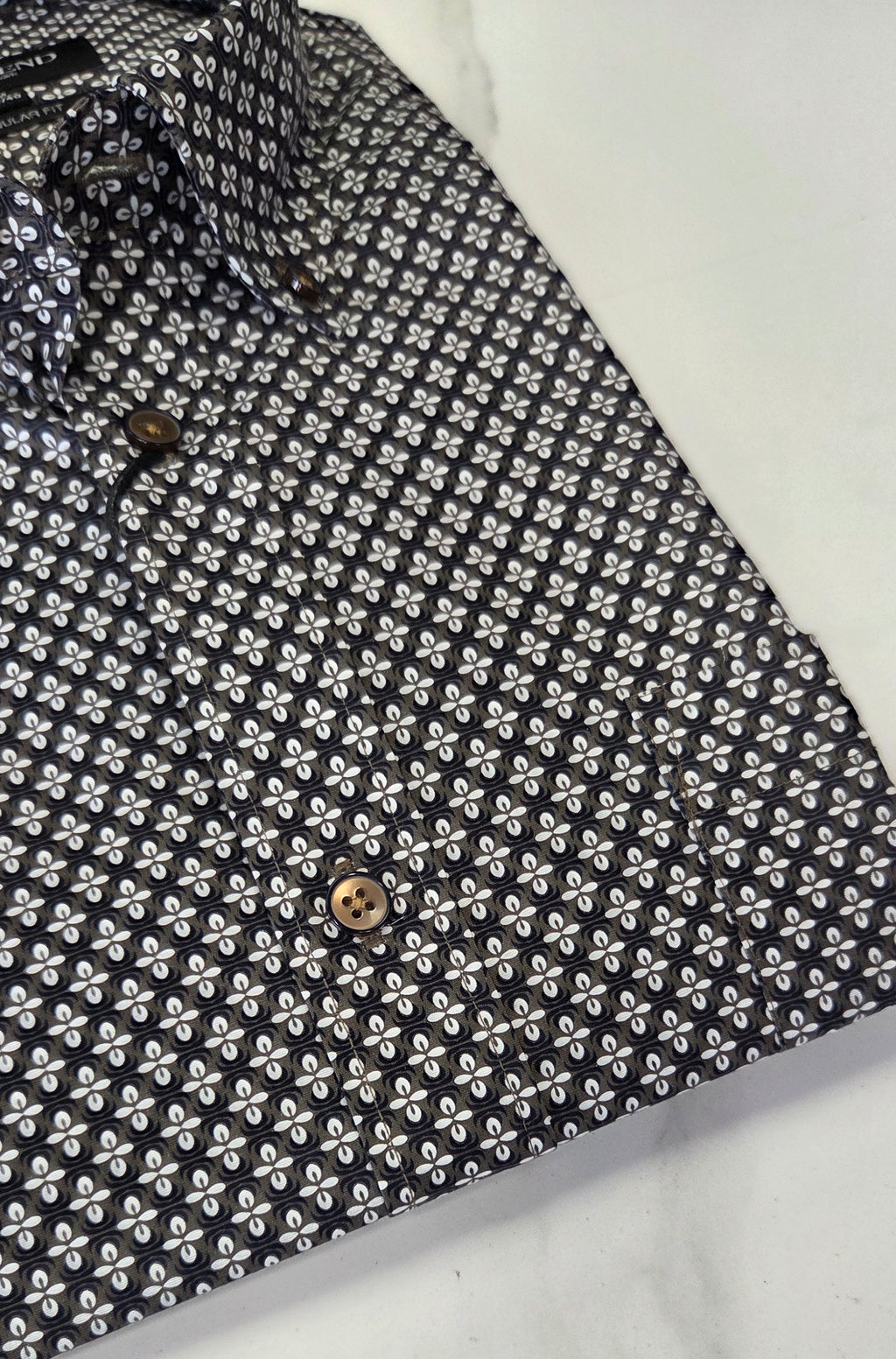 PRE END SORRENTO L/S SHIRT - BROWN