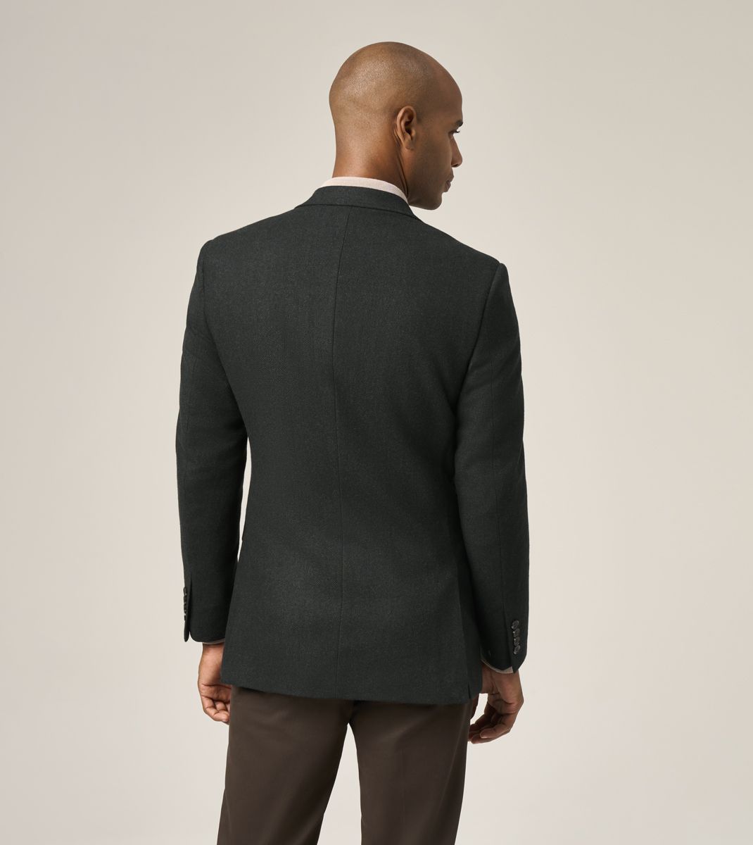 SKOPES REINER TEXTURED BLAZER (MM4685)- BOTTLE GREEN