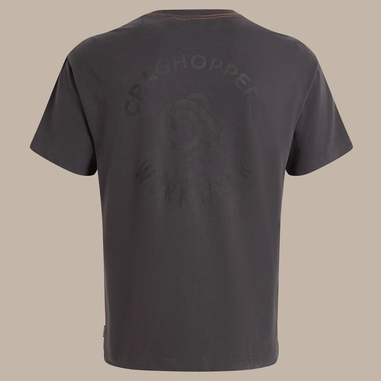 CRAGHOPPERS WAKEFIELD T-SHIRT - SLATE GREY