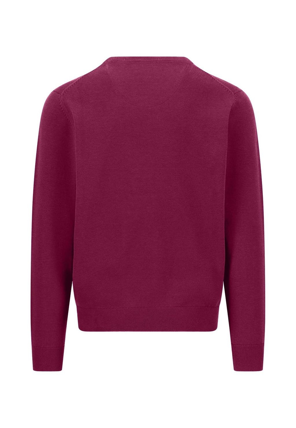 FYNCH HATTON O-NECK KNITWEAR  - WINE