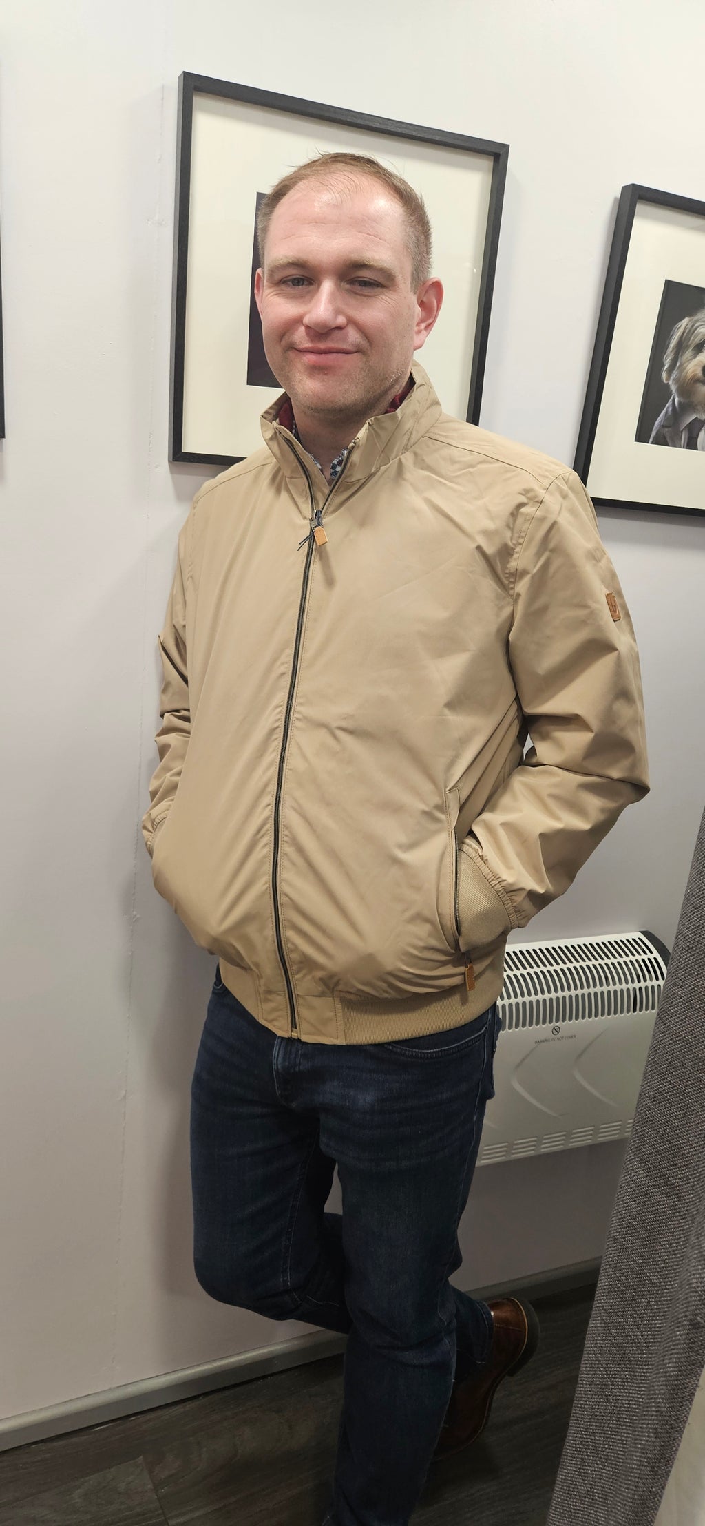PRE END MALROY JACKET - STONE