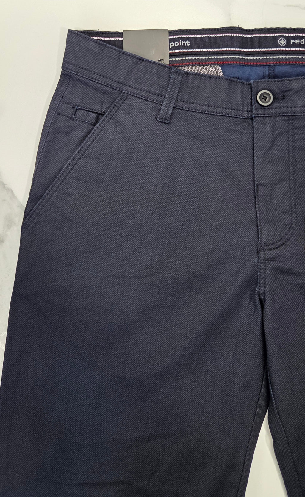 REDPOINT ODESSA RELAXED FIT CHINO - NAVY