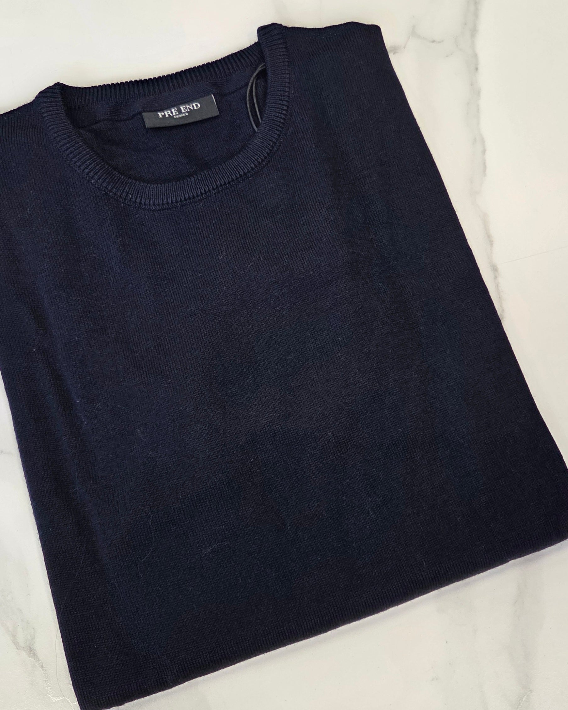 PRE END GORDON O - NECK - NAVY