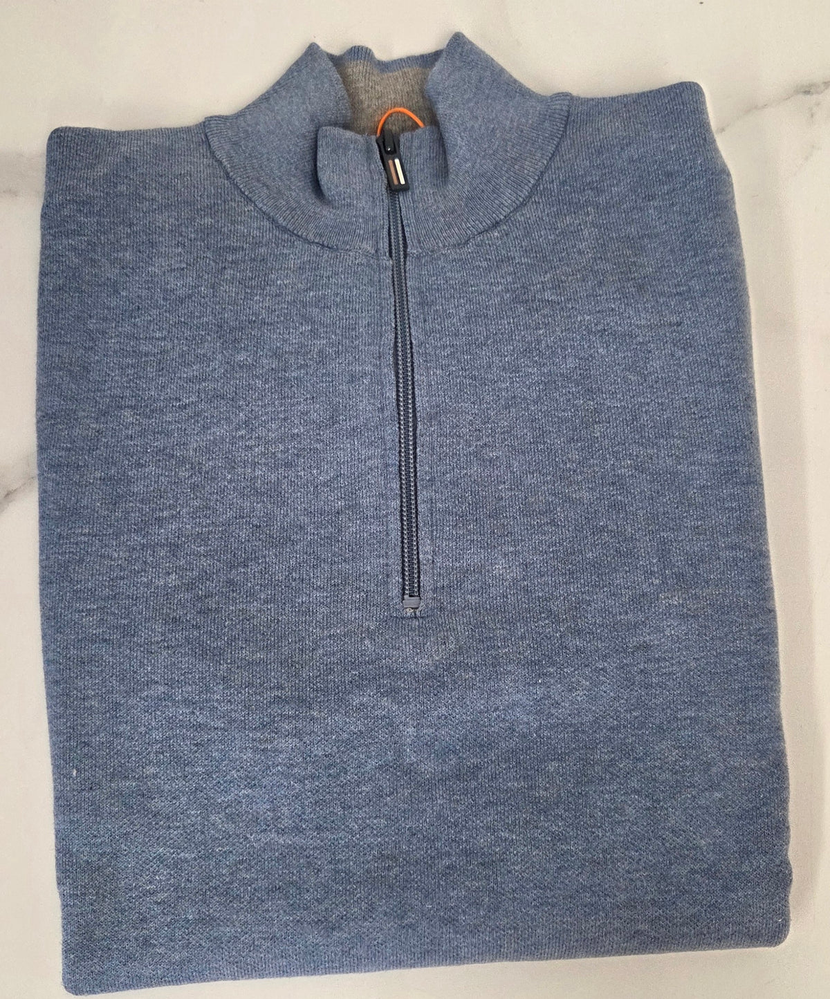 BAILEYS 1/2 ZIP KNITWEAR (628498/615) -BLUE