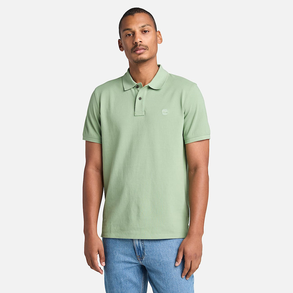 TIMBERLAND PIQUE POLO SHIRT (TB0A6VDP) - GREEN