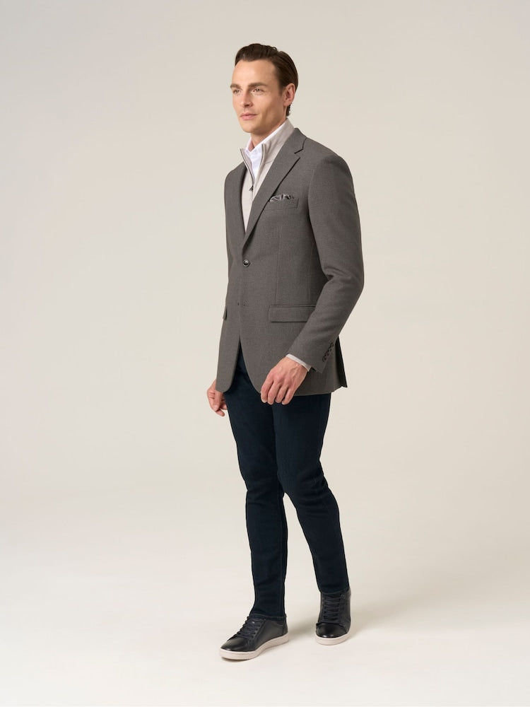 SKOPES BECKWITH BLAZER - COFFEE