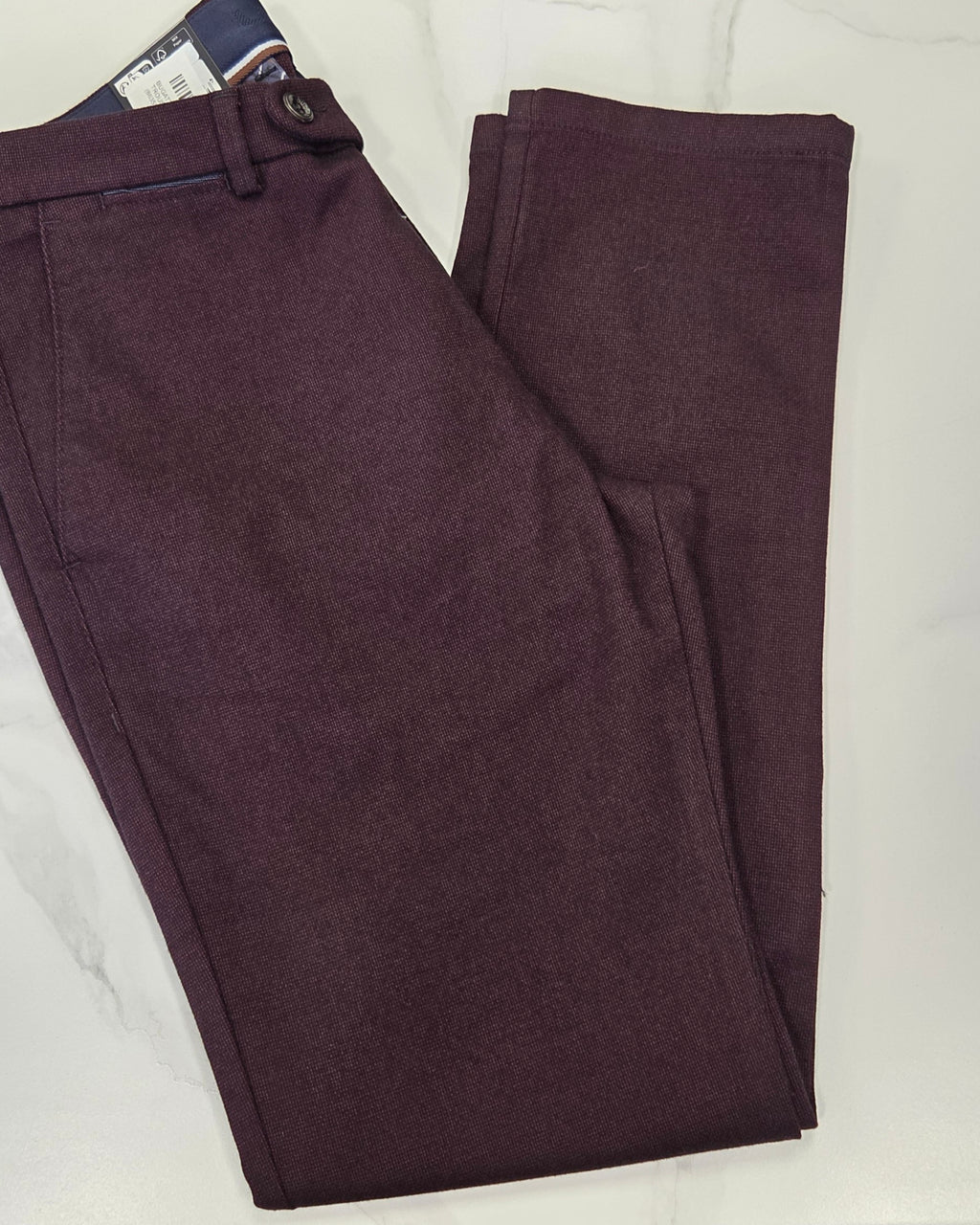 BUGATTI COMBI TROUSERS - WINE