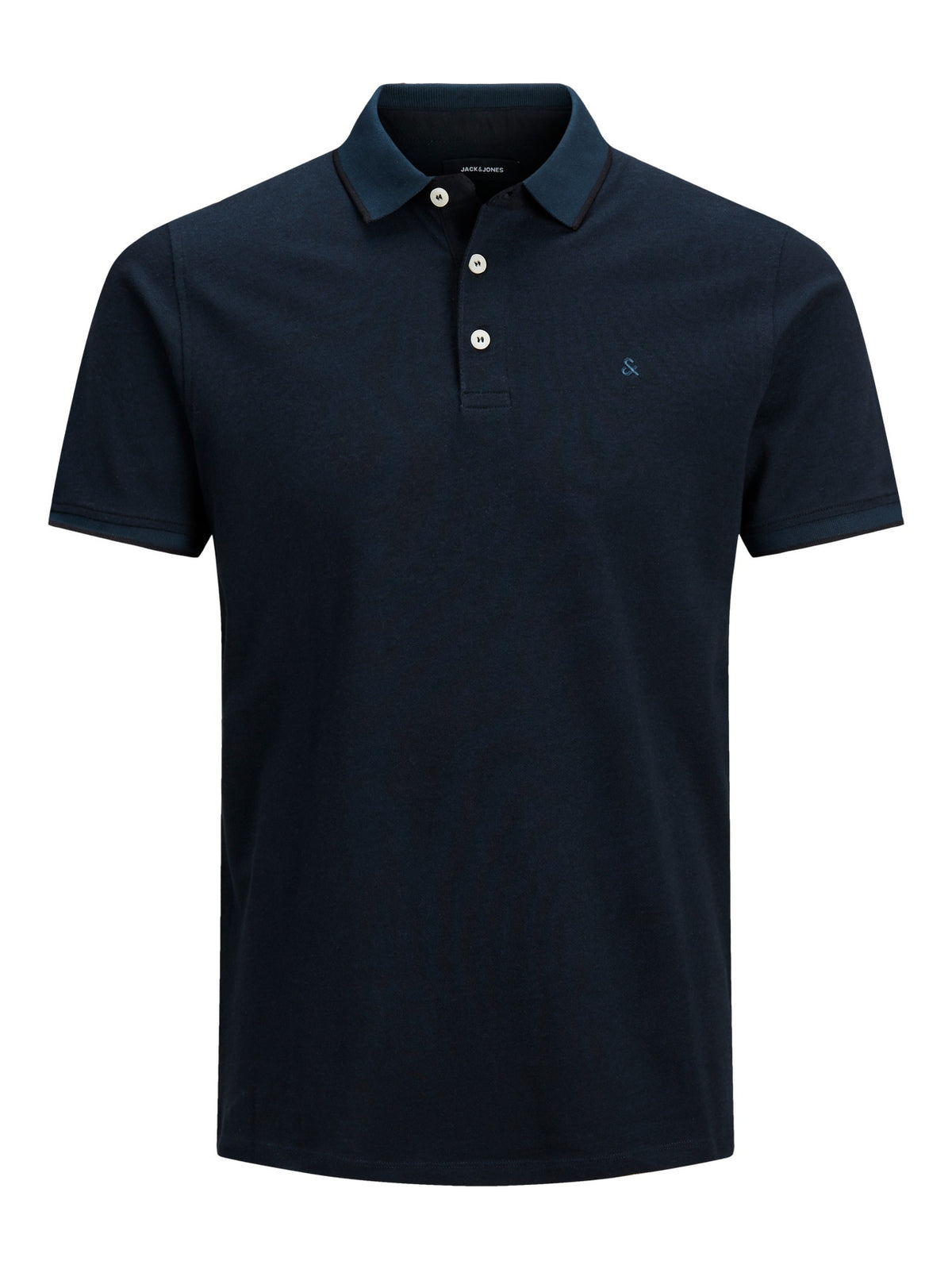 JACK & JONES JPRPAULOS POLO SHIRT PLUS SIZED - DARK NAVY