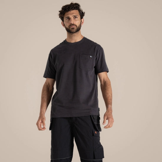CRAGHOPPERS WAKEFIELD T-SHIRT - SLATE GREY
