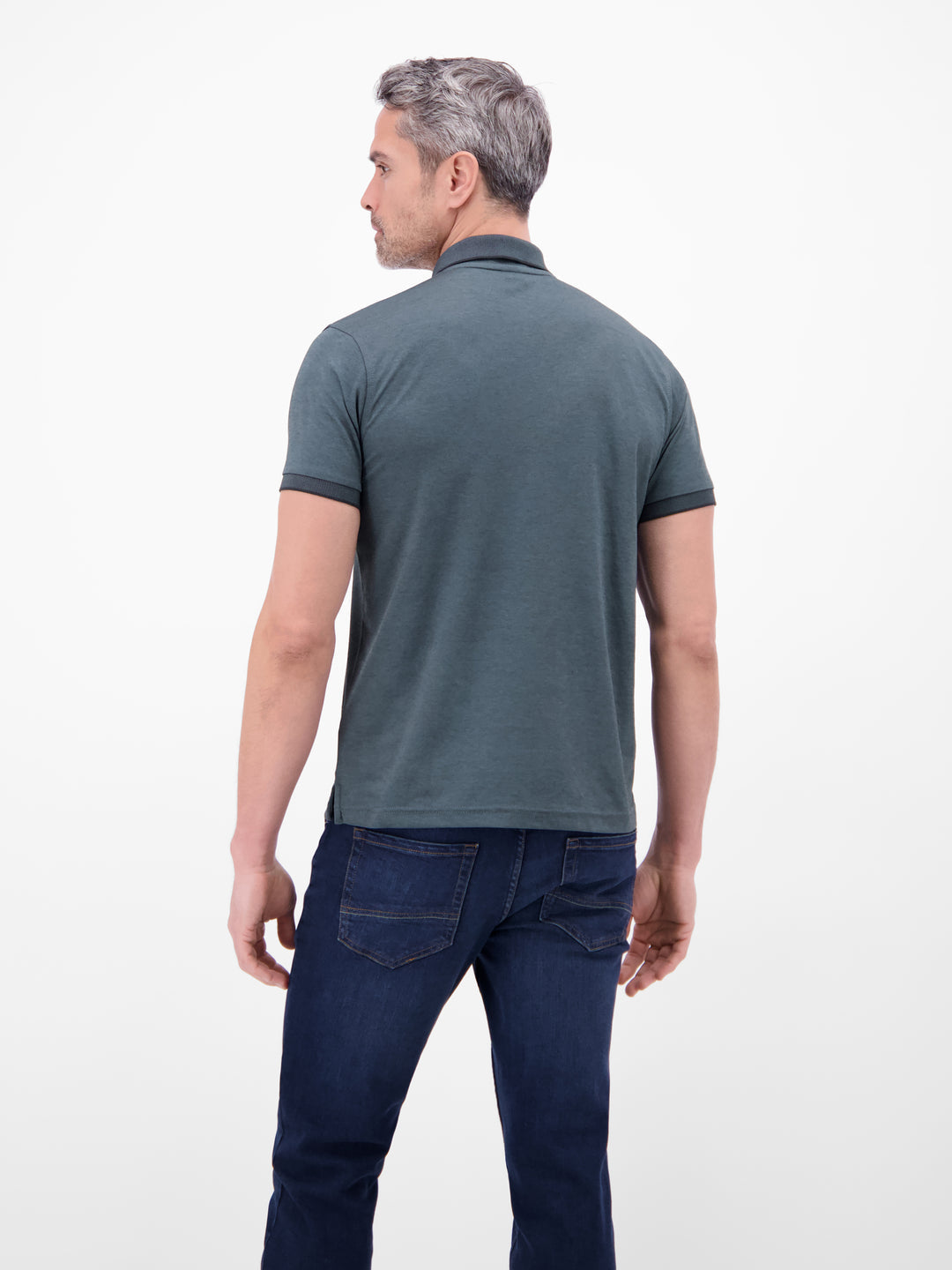 LERROS PERFORMANCE POLO SHIRT  - NAVY