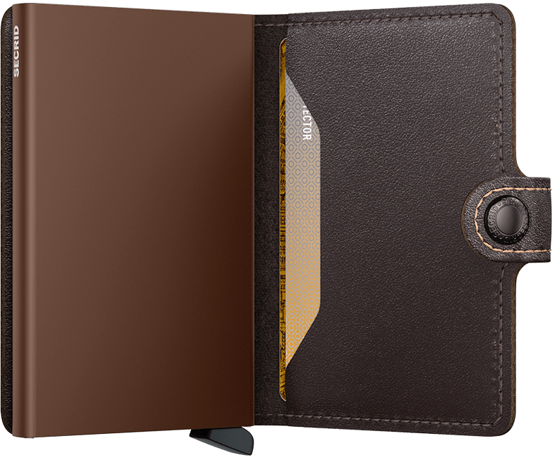 SECRID MINIWALLET ORIGINAL - CHOCOLATE