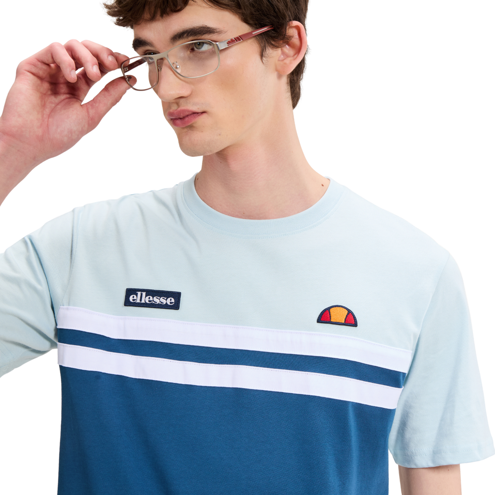 ELLESSE VENIRE T-SHIRT - BLUE/LIGHT BLUE