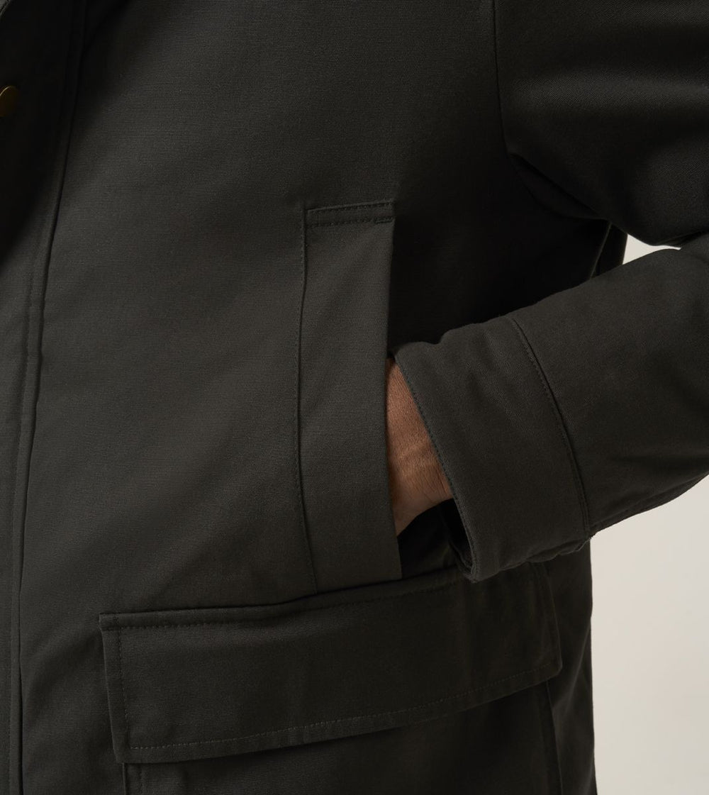 SKOPES RIBBLE WAX JACKET(MM5649) - OLIVE