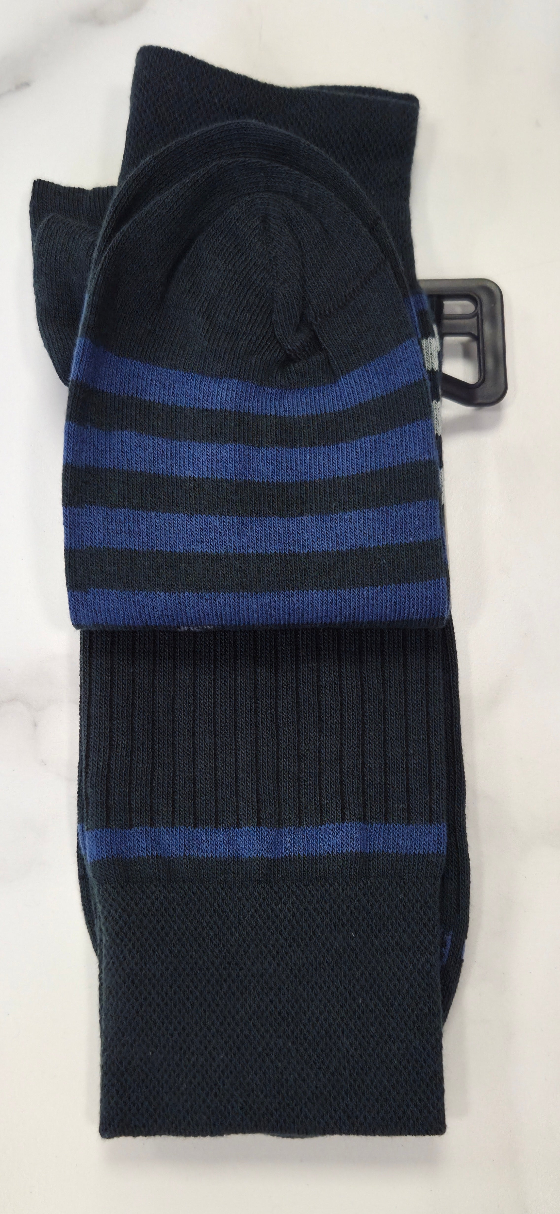 BUGATTI 2 PACK SOCK STRIPE (61123) - EMERALD