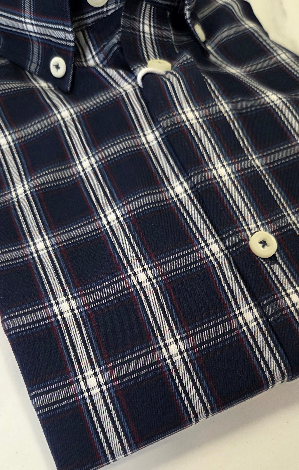 PRE END ROME L/S SHIRT - DARK DENIM