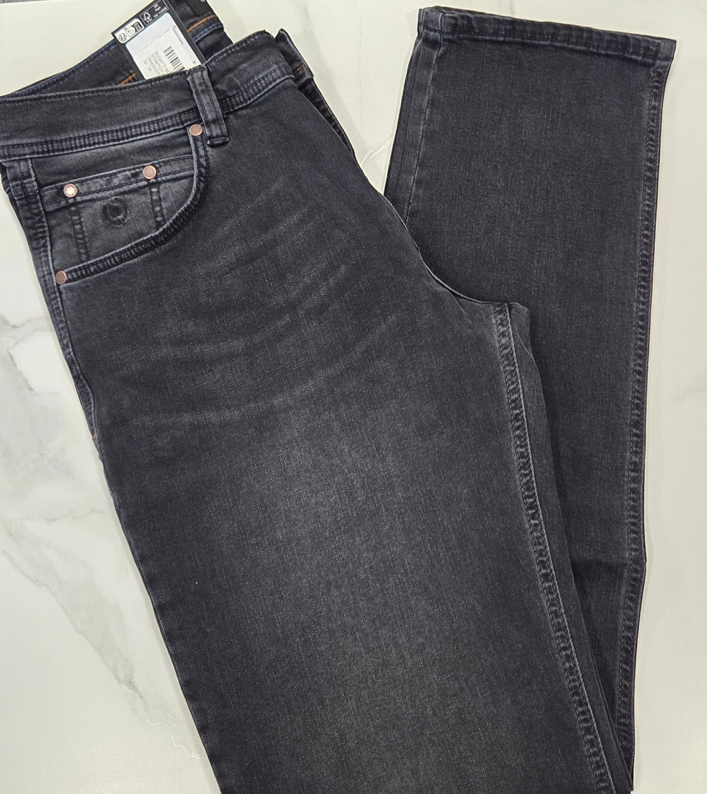 BUGATTI SOFT STRETCH JEANS (96620/273) - BLACK WASH