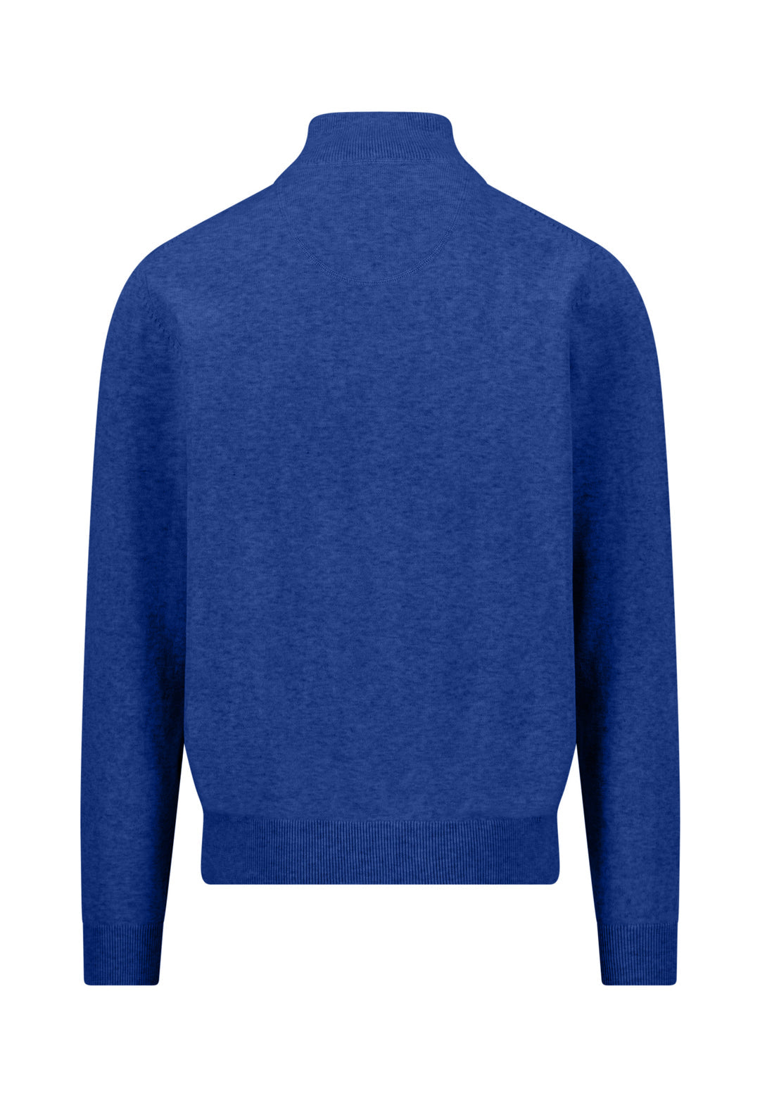 FYNCH HATTON 1/4 ZIP KNITWEAR (1614215/674) - COBALT BLUE