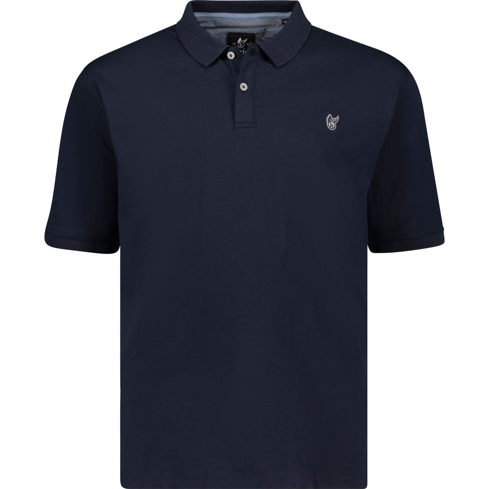 HAJO POLOSHIRT PLUS 3XL - 6XL- NAVY