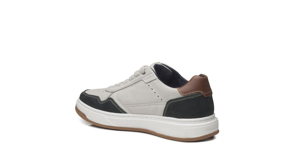 PEGADA NOBUCK RUNNER (111704-06) - LIGHT GREY/NAVY