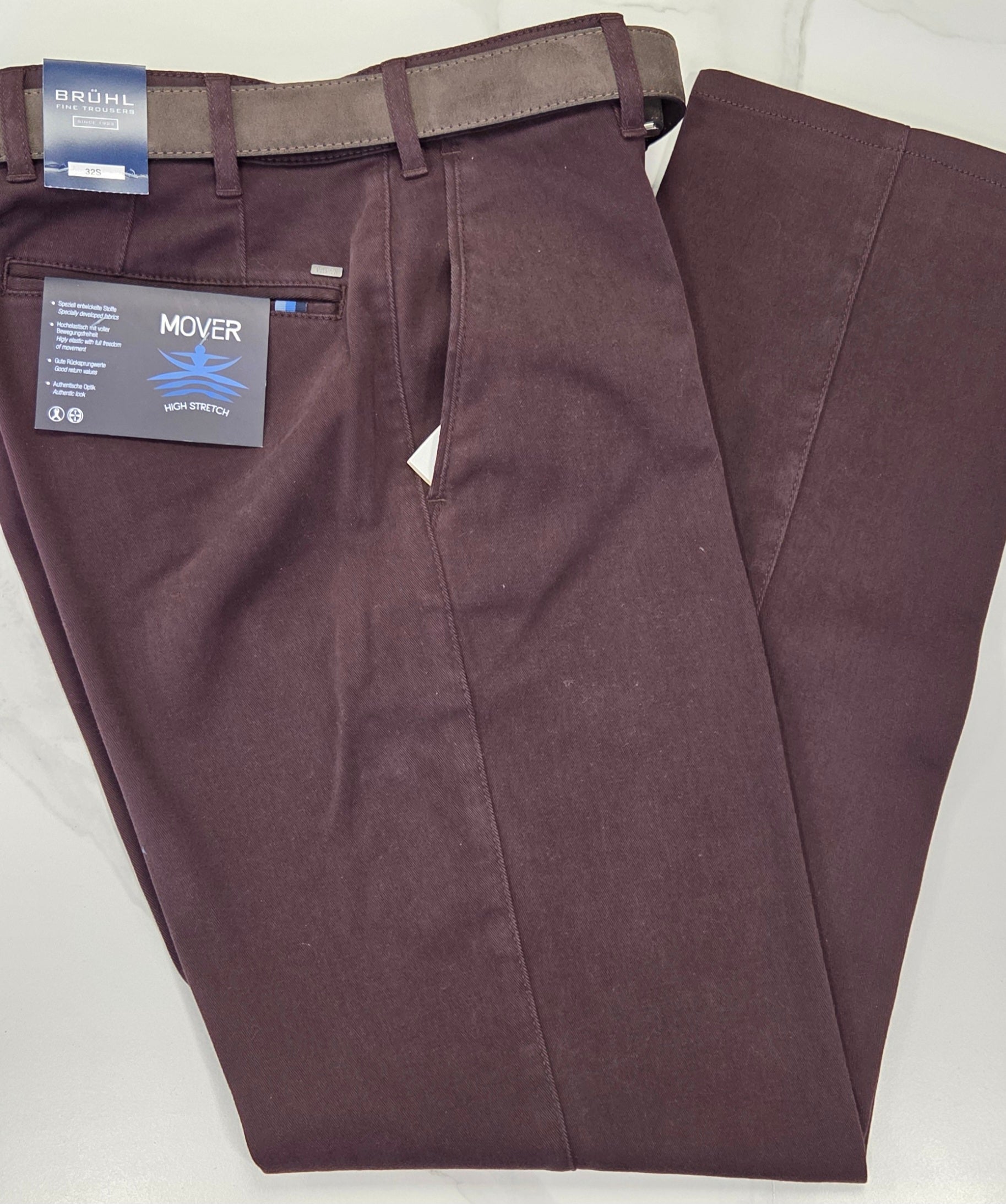 BRUHL PARMA B TROUSERS ( 0585-185970-092/890) - BROWN