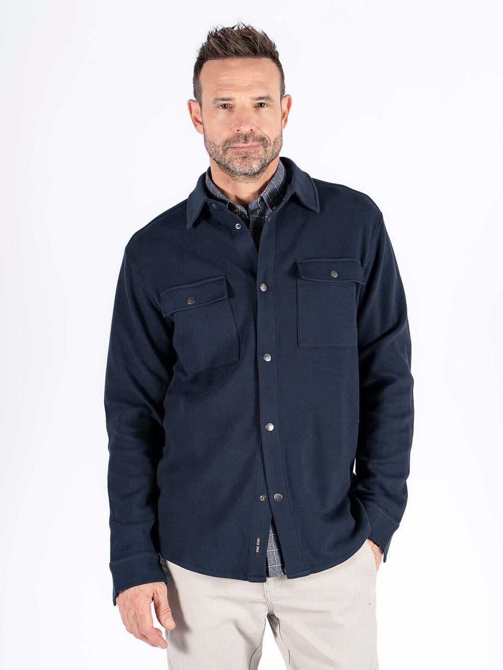 PRE END JESTER OVERSHIRT - NAVY