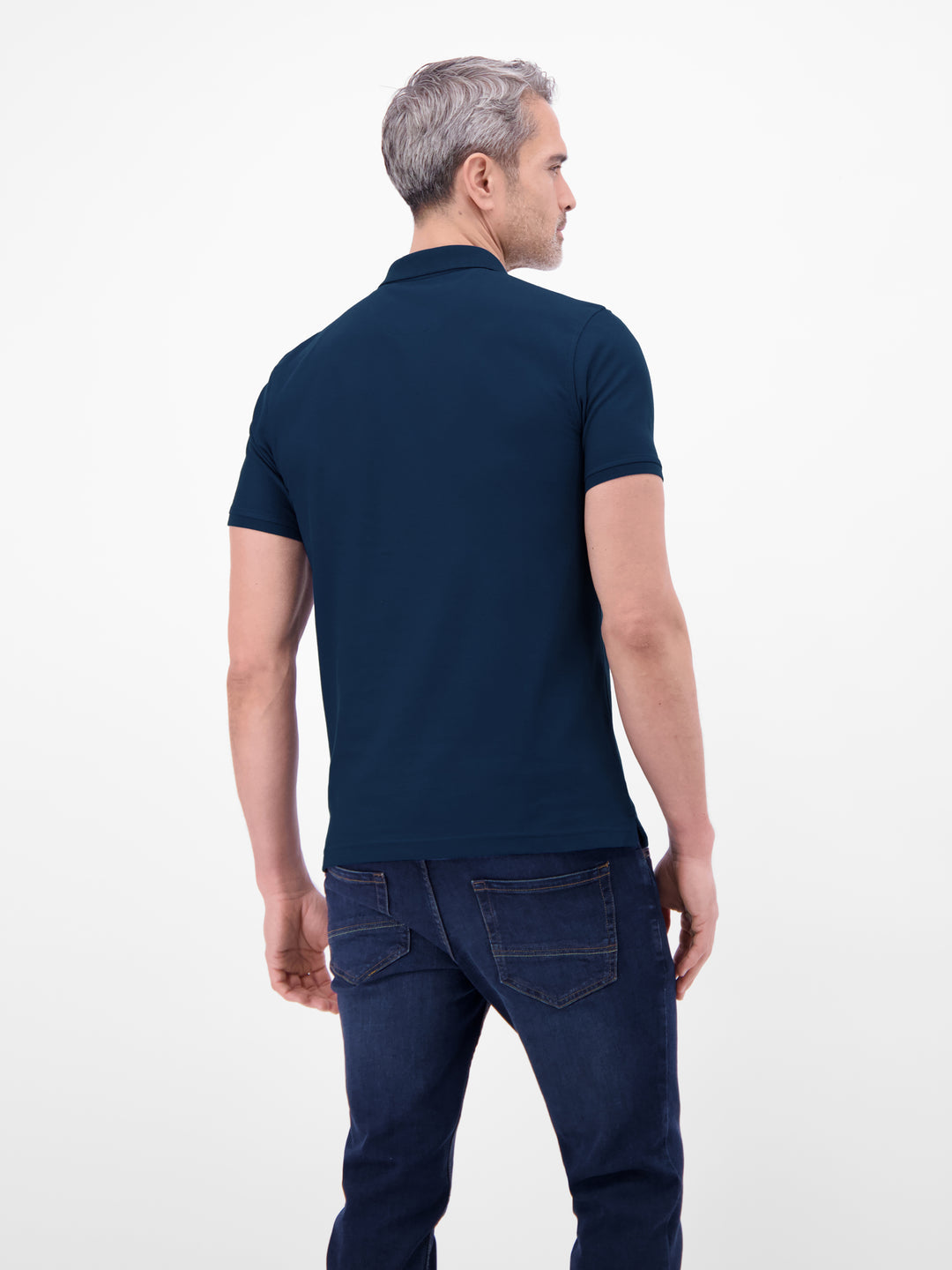 LERROS PIQUE POLO SHIRT - STORM BLUE