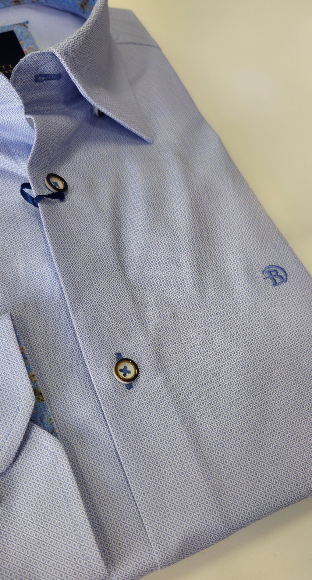 BENETTI ARLO L/S SHIRT -BLUE
