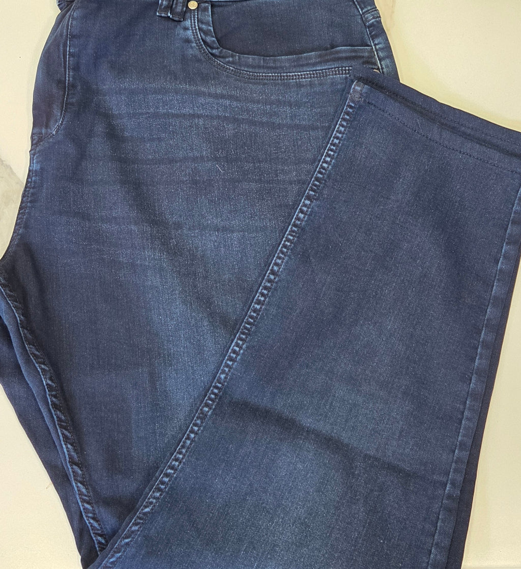 KAM JEANS PLUS SIZE 40'' UPWARDS - MID WASH