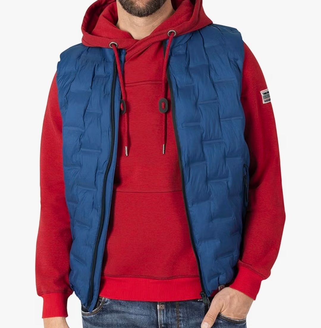 REDPOINT PERRY GILET JACKET  - BLUE