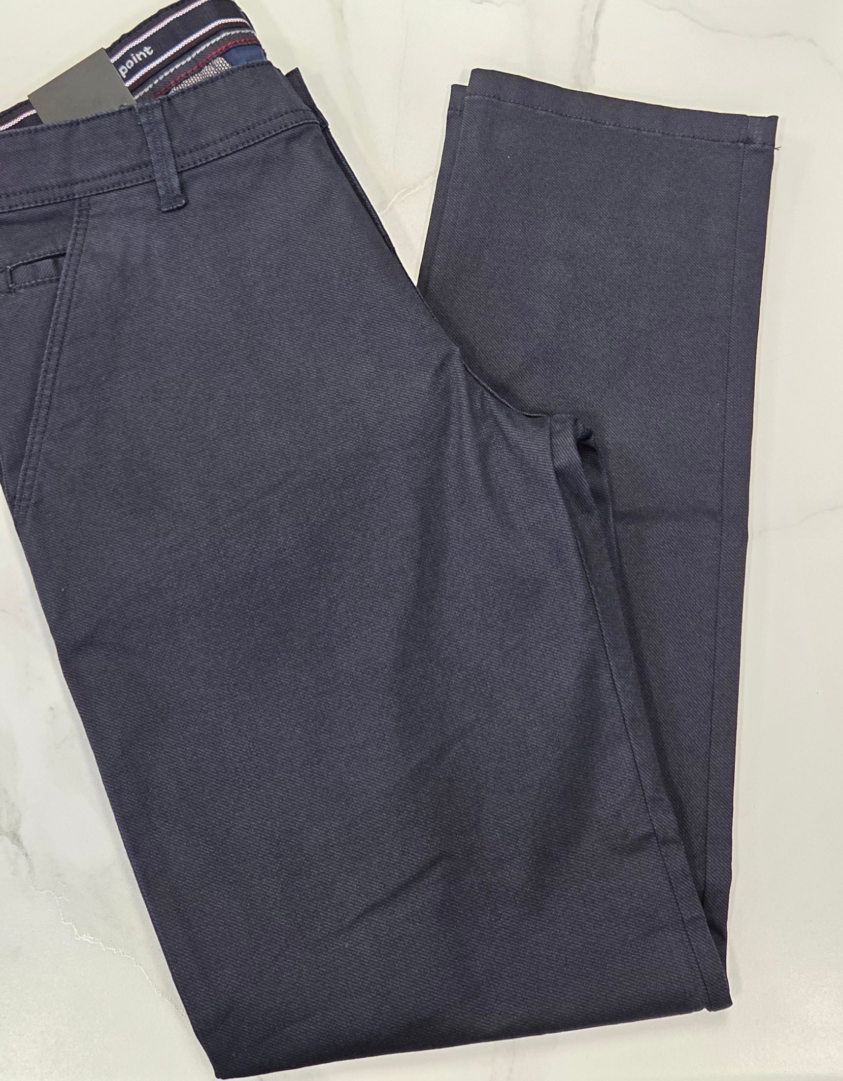 REDPOINT ODESSA RELAXED FIT CHINO - NAVY