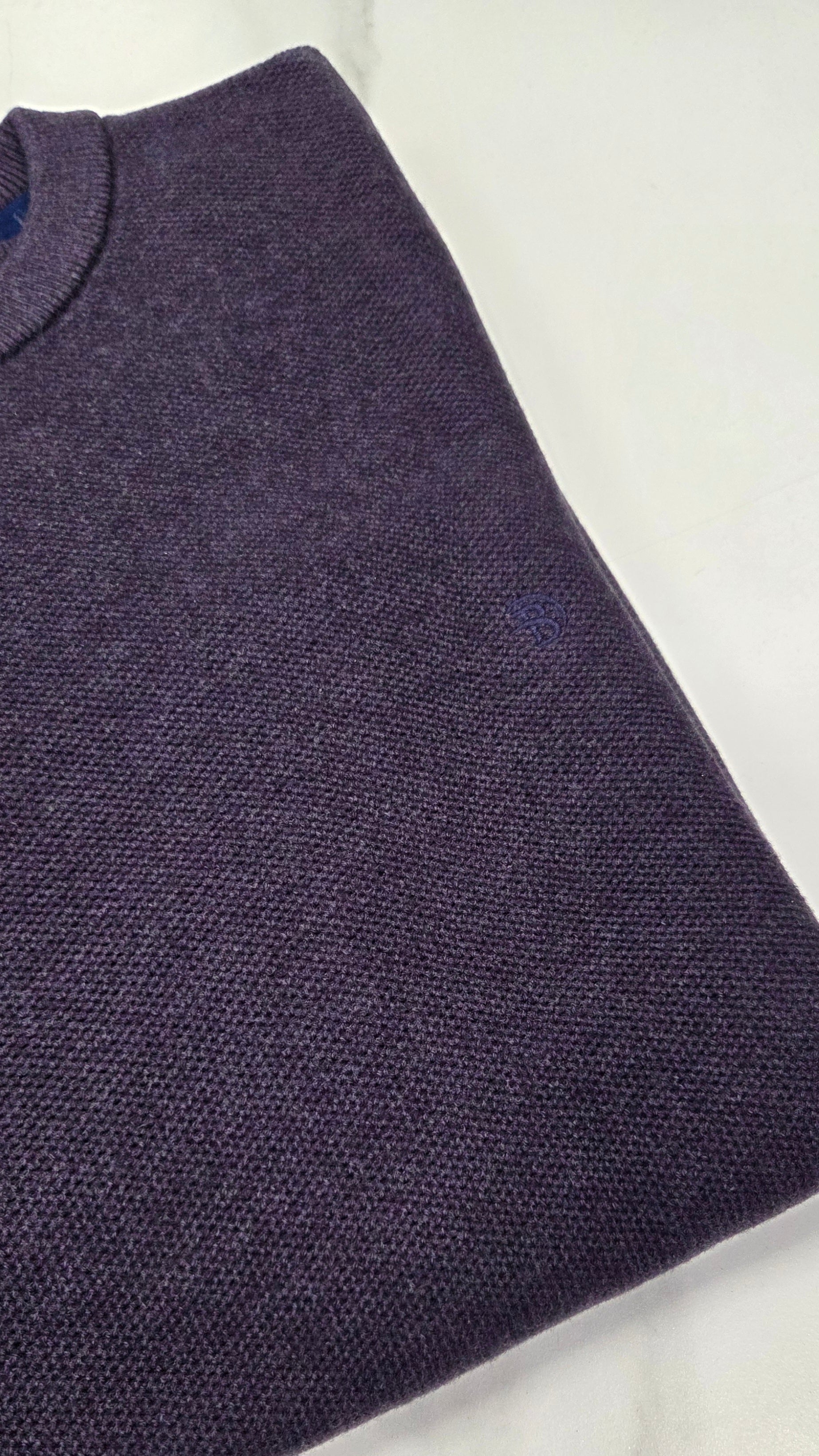 BENETTI DAWSON CREWNECK KNITWEAR - GRAPE