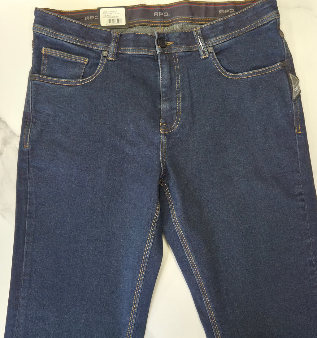 REDPOINT TORONTO 5 POCKET JEAN (4300) - DARK WASH