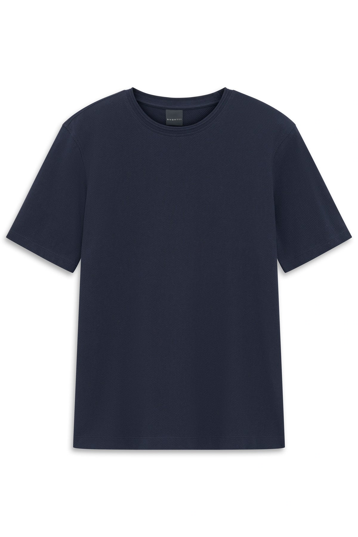 BUGATTI  HEAVY CREW NECK T-SHIRT (1511E/390) - NAVY