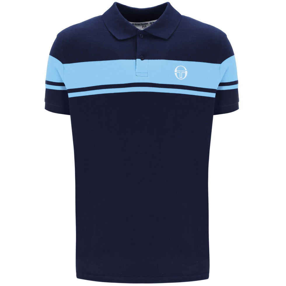 SERGIO TACCHINI YOUNG LINE POLO- NAVY/BLUE