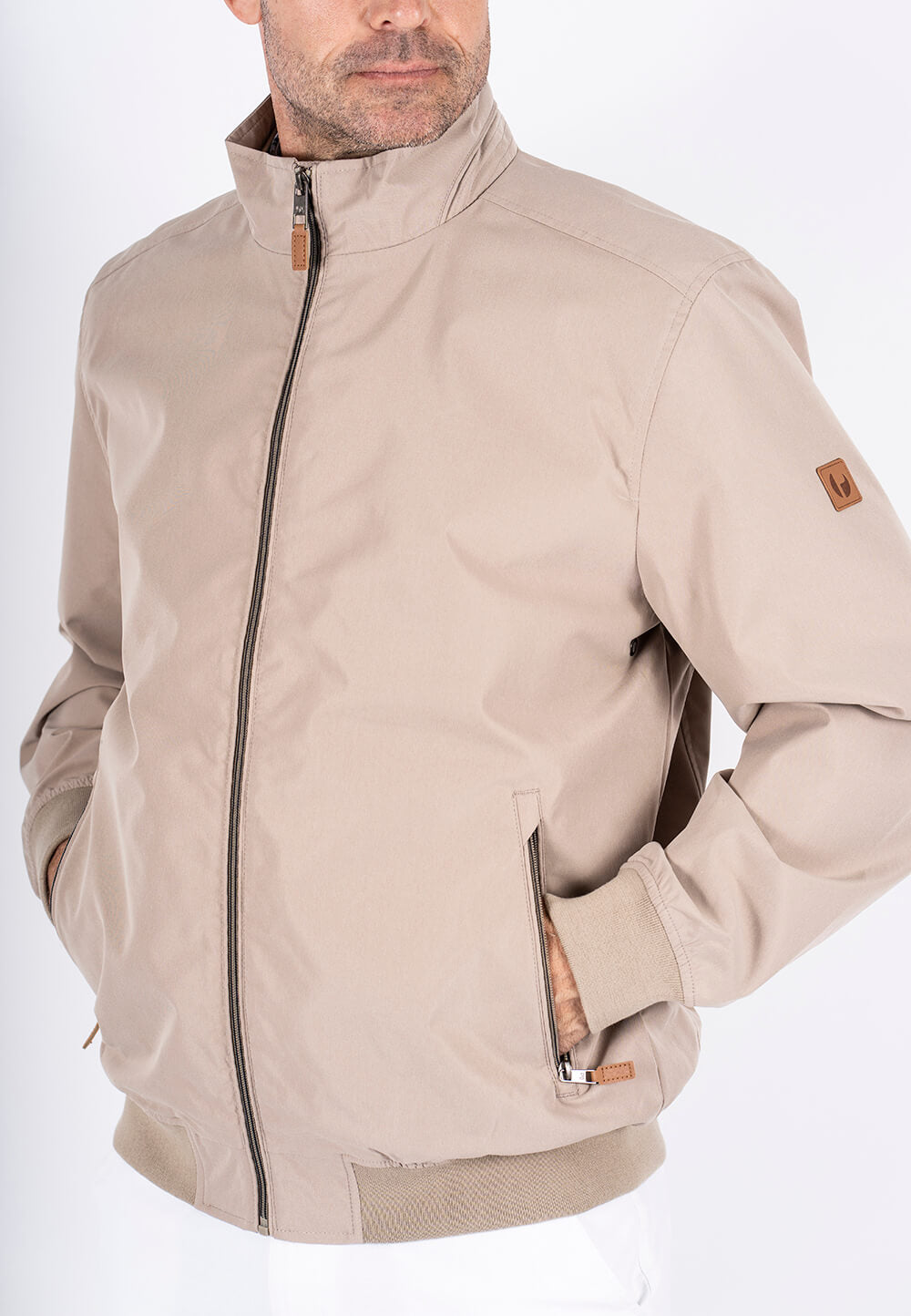 PRE END MALROY JACKET - STONE