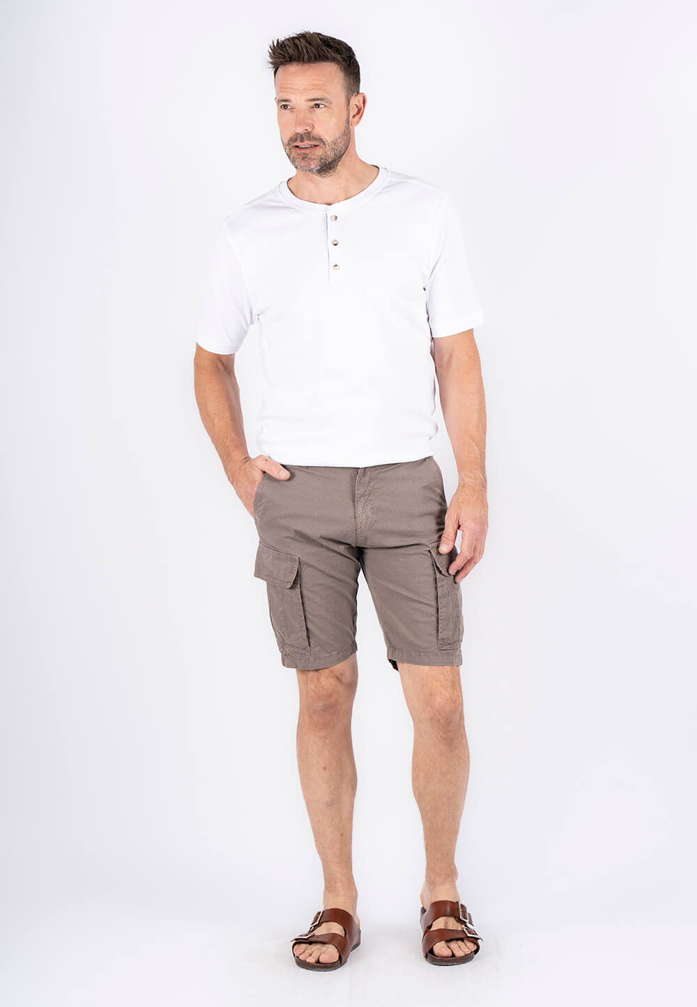 PRE END ALLAN COMBAT SHORTS - BEIGE