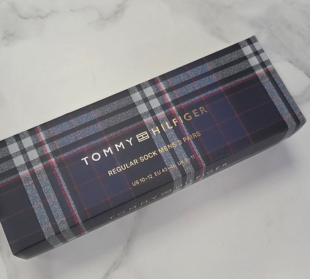 TOMMY HILFIGER MONOGRAM 3 PACK GIFT BOX - OLIVE