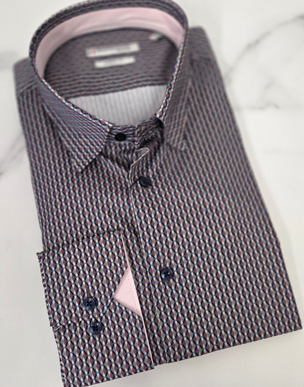 GIORDANO PATTERN L/S SHIRT (627875/50) - MULTI