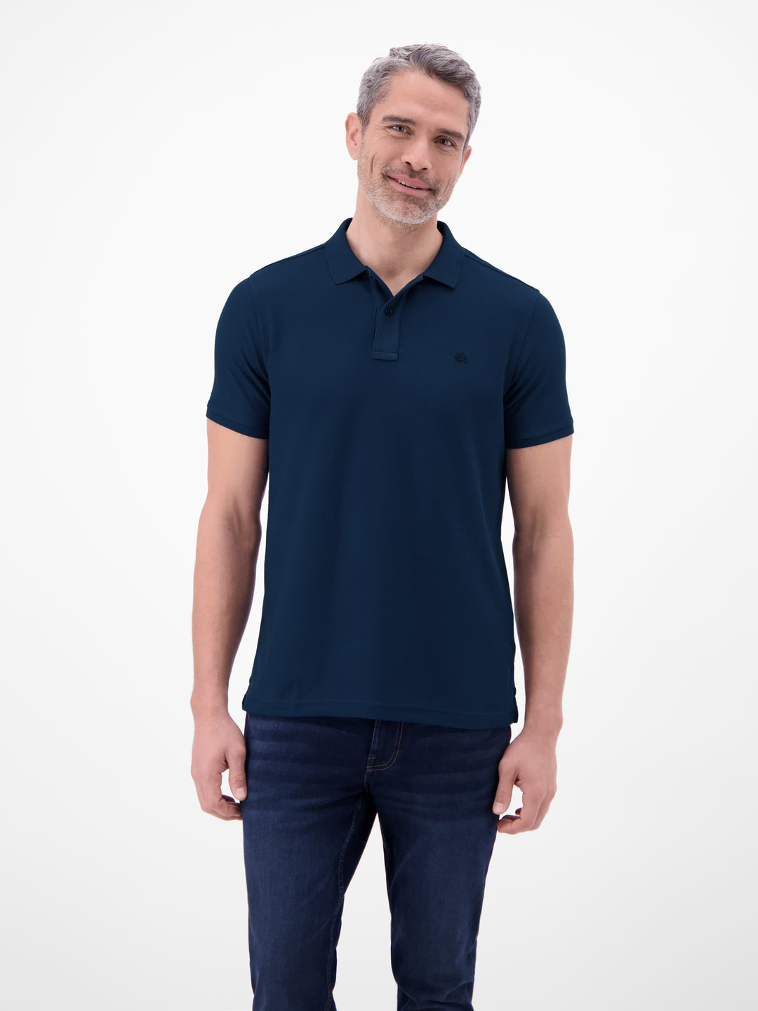 LERROS PIQUE POLO SHIRT - STORM BLUE
